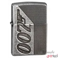 فندک زیپو اصل کد ۴۹۰۳۳ – Original Zippo Bond BT 007 Gun Logo