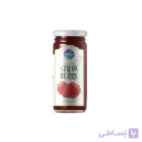 مربا توت فرنگی 300 گرم بهانه بسته 12 عددی