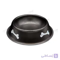 ظرف آب و غذا استیل رنگی 26 سانتی متر کد 13113