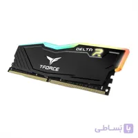 رم کامپیوتر DDR4 تک کاناله 3200 مگاهرتز CL16 تیم گروپ مدل DELTA RGB ظرفیت 16 گیگابایت ا Ram Desktop DDR4 Single Channel 3200 MHz CL16 DELTA RGB Team Group Capacity 16 Gigabytes