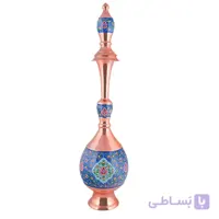 تنگ مسی طرح پرداز اثر آقاجانی ارتفاع 57 سانتی متر کدC-473