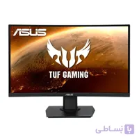 مانیتور گیمینگ 23.6 اینچ خمیده ایسوس مدل TUF GAMING VG24VQE ا ASUS TUF GAMING VG24VQE 23.6Inch FHD Curved Gaming Monitor