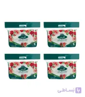 دستمال توالت گلریز مدل 102 مجموعه 4 عددی