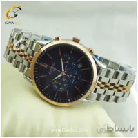 ساعت مچی مردانه سه موتوره کرنوگراف فول استیل سیکو