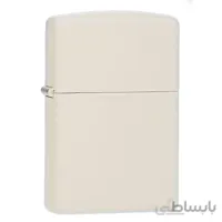 فندک زيپو مدل Regular Cream Matte کد 216 ا Zippo Regular Cream Matte 216 Lighter