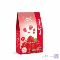 ژله ی توت فرنگی