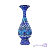 گلدان 25 سانتی میناکاری طرح پرداز