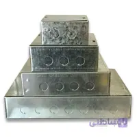 جعبه تقسیم گالوانیزه روکار رفیع ۱۰×۱۰