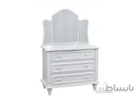 دراور کویین سیلور(سه کشو و بدون قاب آینه)