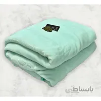 پتو دونفره درمینا آبی آسمانی
