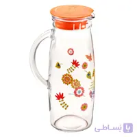 پارچ گلدار گلس لاک مدل IJ922