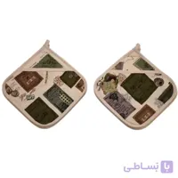 دستگیره آشپزخانه رزین تاژ طرح نخ سوزن چاپی