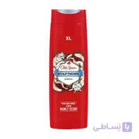 شامپو بدن اولد اسپایس Wolfthorn حجم 400 میلی لیتر