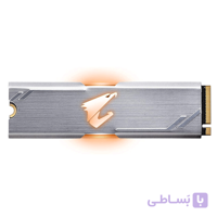 حافظه اس اس دی گیگابایت مدل اورس RGB GP-ASM2NE2256GTTDR با ظرفیت 256 گیگابایت ا GIGABYTE AORUS RGB GP-ASM2NE2256GTTDR 256GB PCIe M.2 2280 SSD