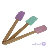 لیسک سیلیکونی دسته چوبی