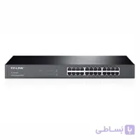 سوییچ 24 پورت مگابیتی و رکمونت تی پی لینک TL-SF1024