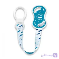 بند پستانک حلقه ای رنگ آبی نوویتا Nuvita