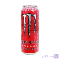 نوشیدنی انرژی زا بدون کالری و شکر قرمز مانستر – monster
