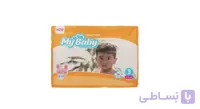 پوشک بچه مای بیبی سایز 3 38 عددی ا My Baby Diapers Size 3