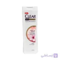 شامپو ضد شوره ویژه بانوان درخشان کننده و حالت دهنده کلییر ا Anti Dandruff Soft And Shiny Shampoo For Women CLEAR