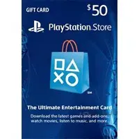 گیفت کارت 50 دلاری پلی استیشن Play Station