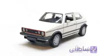 ماشین اسباب بازی فولکس گلف (VOLKSWAGEN GOLF I GTI BY WELLY) سفید