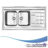 سینک ظرفشویی روکار کد P-9022 کن ا P-9022