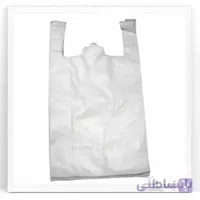 کیسه نایلکس دسته دار شیری 65×55