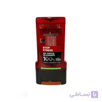 شامپو سر و بدن لورال Loreal مدل Stress Resist حجم 300 میل