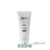 BIKEN کرم ضدآفتاب پوست خشک رنگی بژ طبیعی 2 SPF50