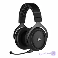 هدست گیمینگ کورسیر Headset Gaming HS70 PRO Wireless Carbon 7.1