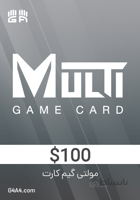 مولتی گیم کارت 100 دلاری‌‌ - Multi Game Card 100$