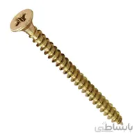 پیچ چوب 7.5 سانت چهارسو ضخامت 5.5 میلیمتر