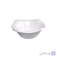 کاسه طرح لبه دار متوسط کد 4012 سفید