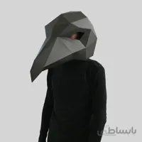 ماسک صورت اوریگامی کلاغ