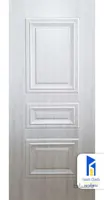 درب اتاق سه قاب برجسته PVC-B307