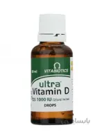 قطره اولترا ویتامین D ویتابیوتیکس حجم 30 میلی لیتر ا Vitabiotics Ultra Vitamin D3 Drops کد 286066