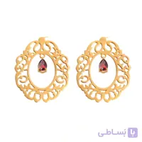 گوشواره طلا زنانه طرح اسلیمی کد XE119