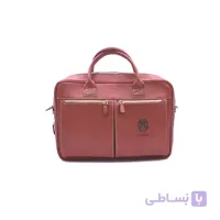 کیف دو زیپ قهوه ای