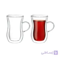 استکان چای خوری دو جداره Benito مادام کوکو