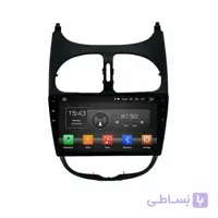 دستگاه پخش پژو 206 اندروید 9 اینچی