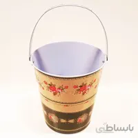سطل فلزی دسته دار طرح 2