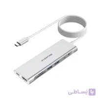 هاب 8 پورت LENTION USB-C سری SAILINGمدل C37-1M