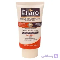 کرم ضدآفتاب الارو Ellaro spf30 40ml oil free
