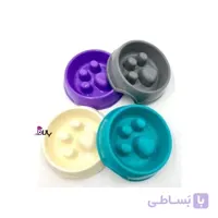ظرف غذای آهسته خور طرح پنجه سایز بزرگ