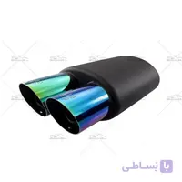 منبع اگزوز اسپرت دولول سایلنسر کد 715