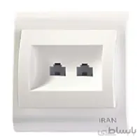 سوکت cat3+cat3 فضل الکتریک مدل ایران