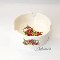 زیرسیگاری سرامیکی گلسرخی