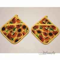 دستگیره اشپزخانه رزین تاژ طرح آفتابگردان چاپی