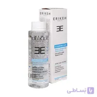 میسلار واتر صورت و دور چشم اریکه حجم 200 میلی لیتر ا micellar water erikeh for face and eyes all skin types 200ml